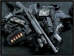 Shotgun, Ekwipunek, Grupa, SWAT